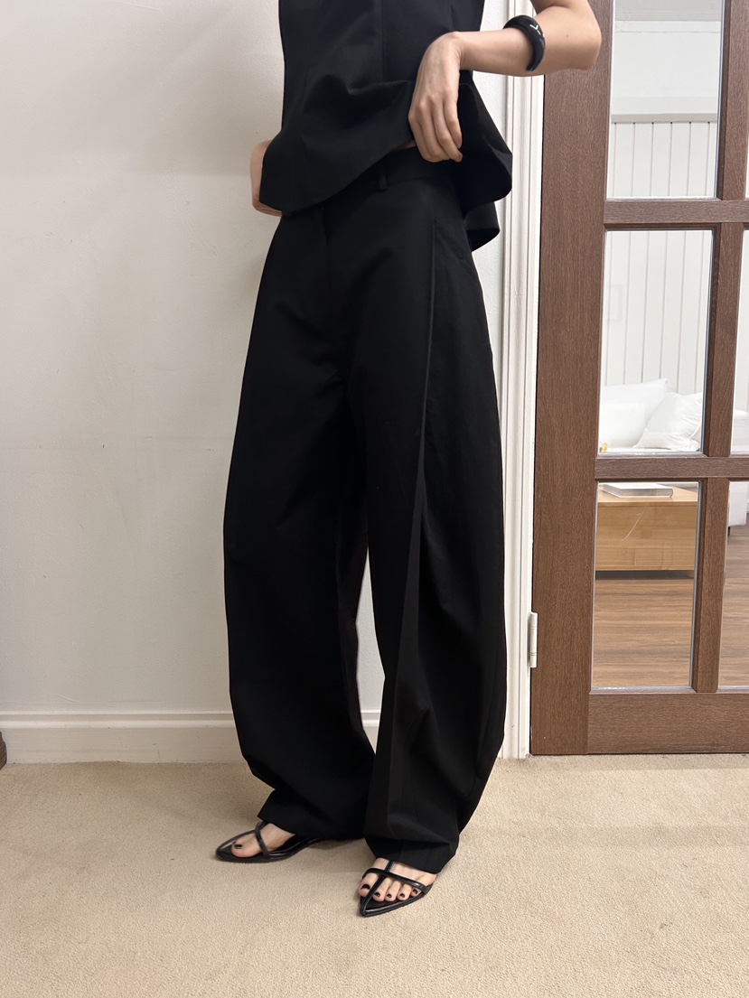 ME MO韓國直郵女士新款職業25春夏休閑熱賣推薦時尚休閑褲ME MO休閑褲圖色1