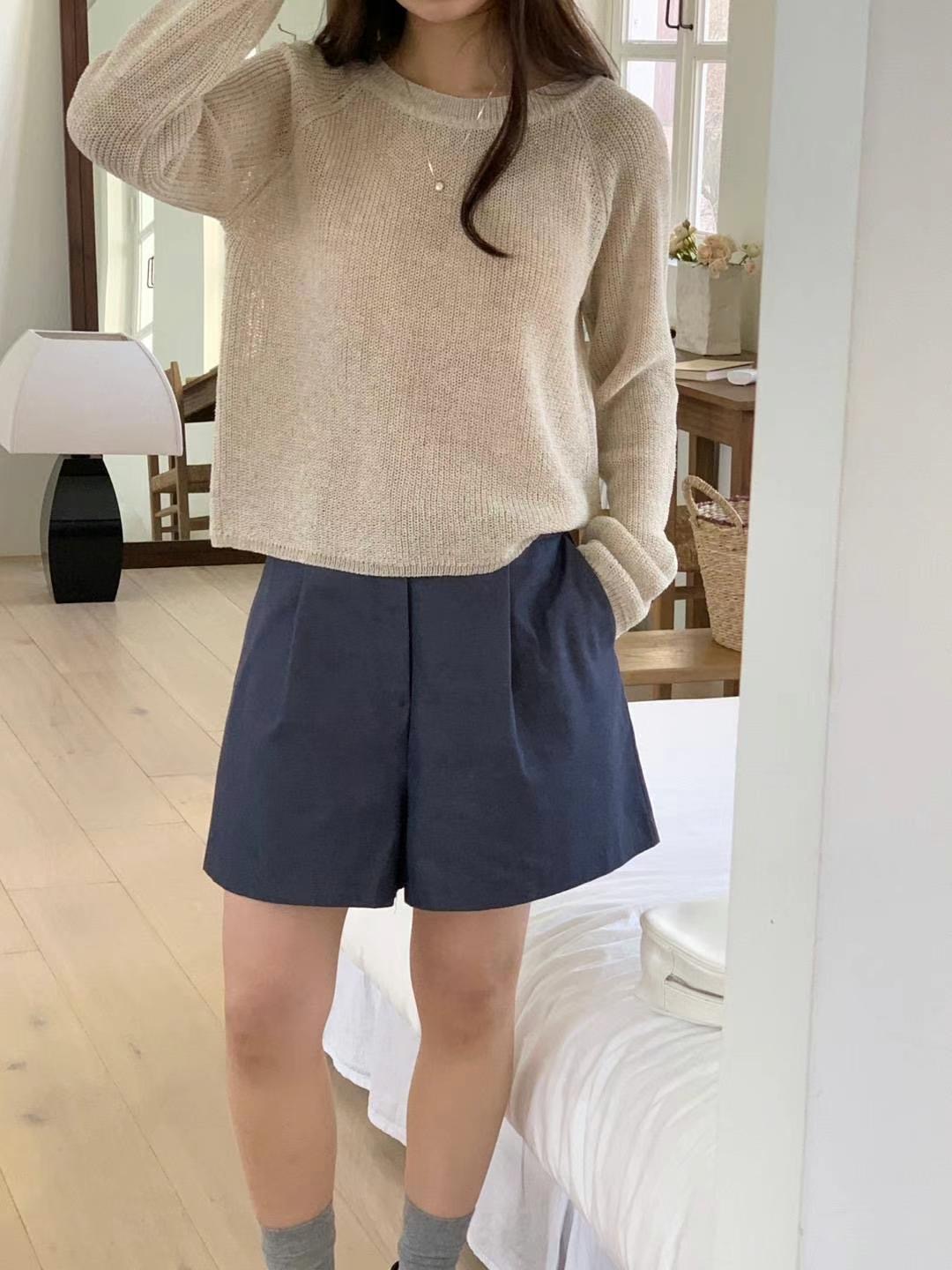 DE FOND東大門代購女裝新品推薦時尚人氣真品職業25春夏針織衫DE FOND針織衫