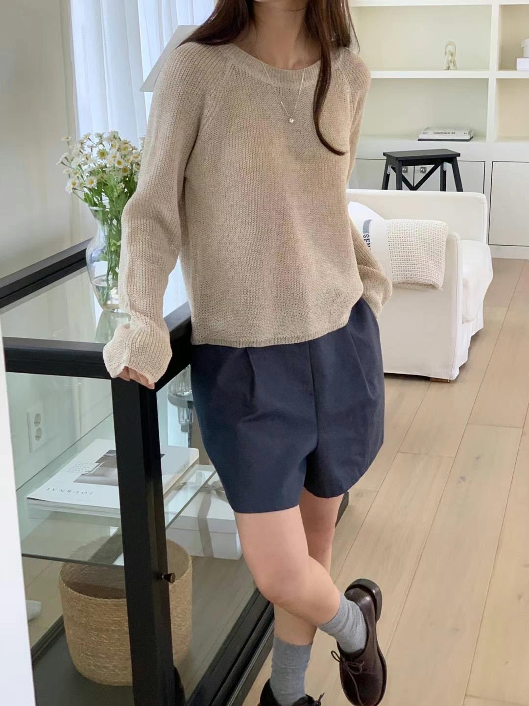 DE FOND東大門代購女裝新品推薦時尚人氣真品職業25春夏針織衫DE FOND針織衫