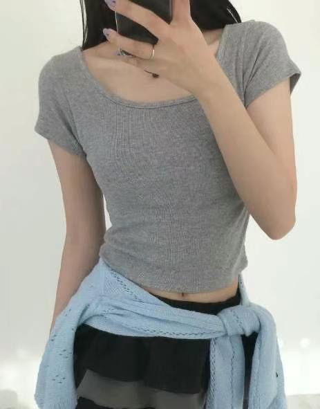 PASTELDEER韓國代購女士新品時尚休閑推薦人氣25春夏職業T恤PASTELDEERT恤圖色3