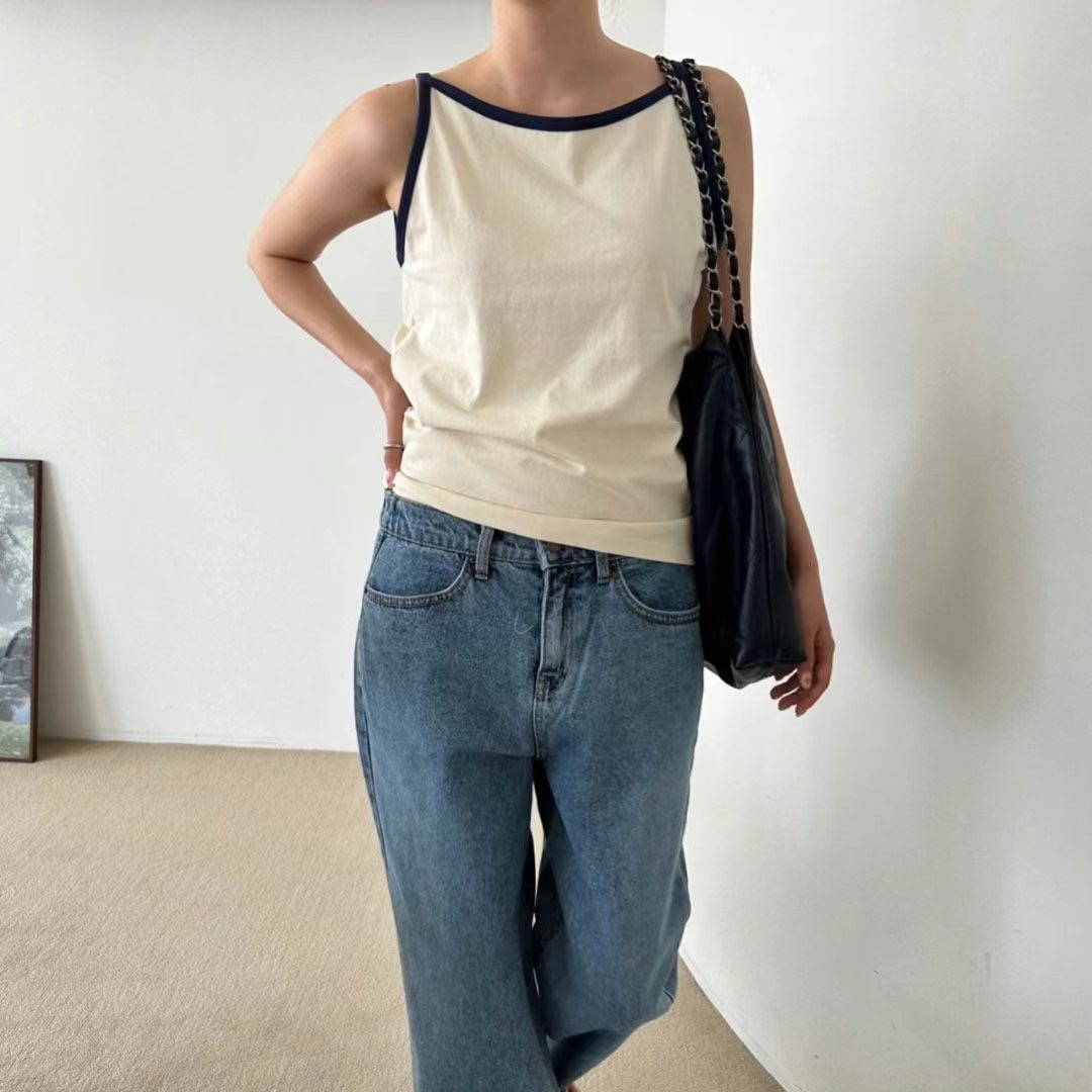 LANDMARK韓國代購女士新款25春夏熱賣推薦休閑人氣吊帶背心LANDMARK吊帶/背心