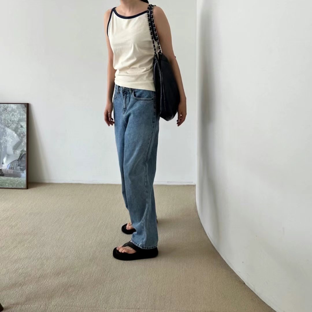 LANDMARK韓國代購女士新款25春夏熱賣推薦休閑人氣吊帶背心LANDMARK吊帶/背心