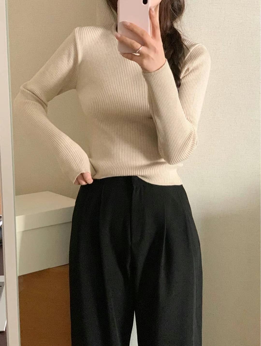 DE FOND韓國直郵女裝新款推薦真品職業人氣熱賣25春夏針織衫DE FOND針織衫