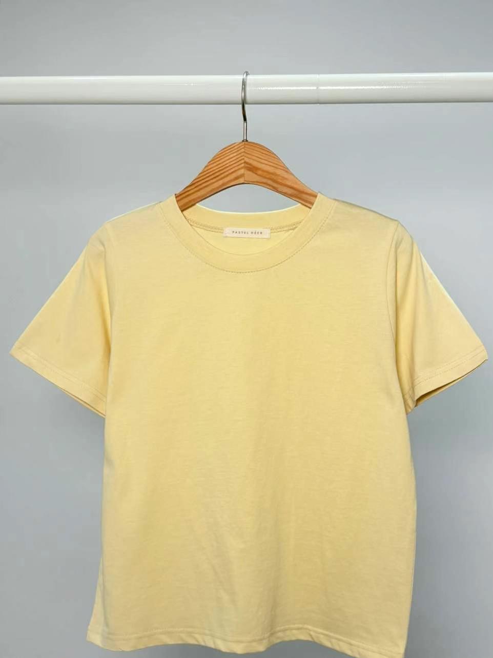 PASTELDEER韓國代購女裝新品25春夏推薦時尚休閑熱賣T恤柔軟PASTELDEERT恤圖色3