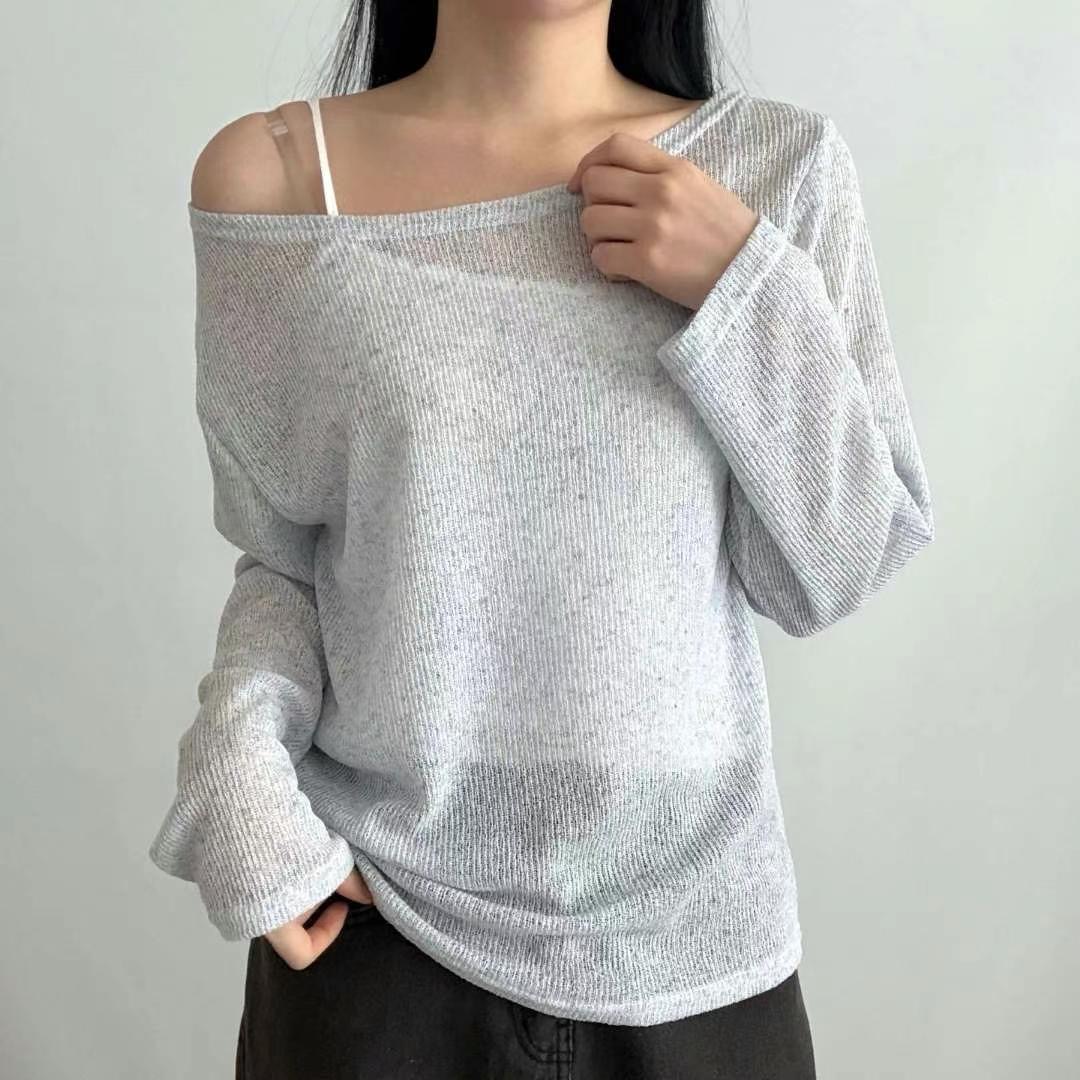 PASTELDEER東大門代購女士新款職業人氣真品推薦針織衫亞麻PASTELDEER針織衫圖色4