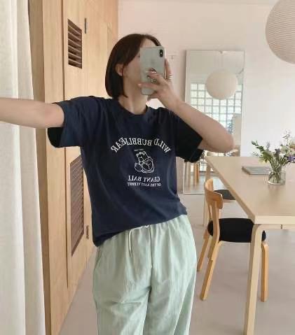 PASTELDEER東大門實拍女裝新品推薦時尚真品25春夏休閑熱賣T恤PASTELDEERT恤圖色3