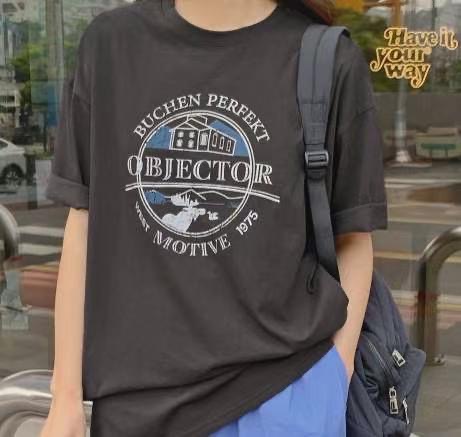 PASTELDEER東大門代購女士新品熱賣人氣25春夏休閑時尚真品T恤PASTELDEERT恤圖色3