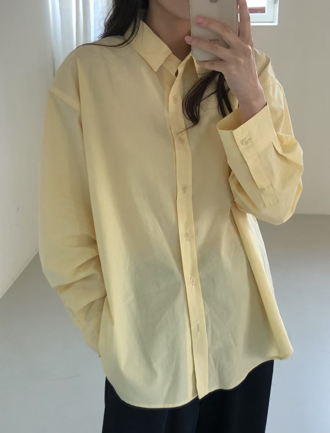 CLOSER韓國直郵女裝新品時尚推薦熱賣真品人氣休閑襯衫蕾絲衫CLOSER襯衫/蕾絲衫圖色3