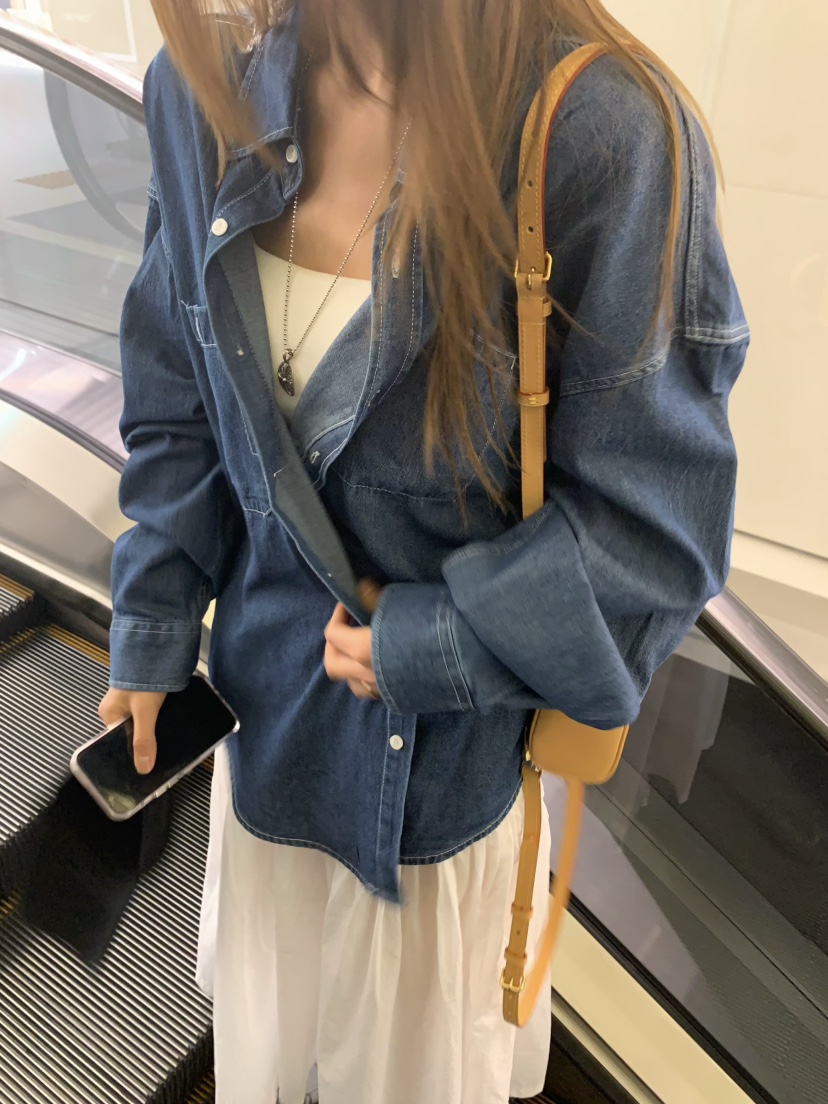 VIRKIN韓國直郵女士新品熱賣真品25春夏推薦人氣襯衫蕾絲衫VIRKIN襯衫/蕾絲衫