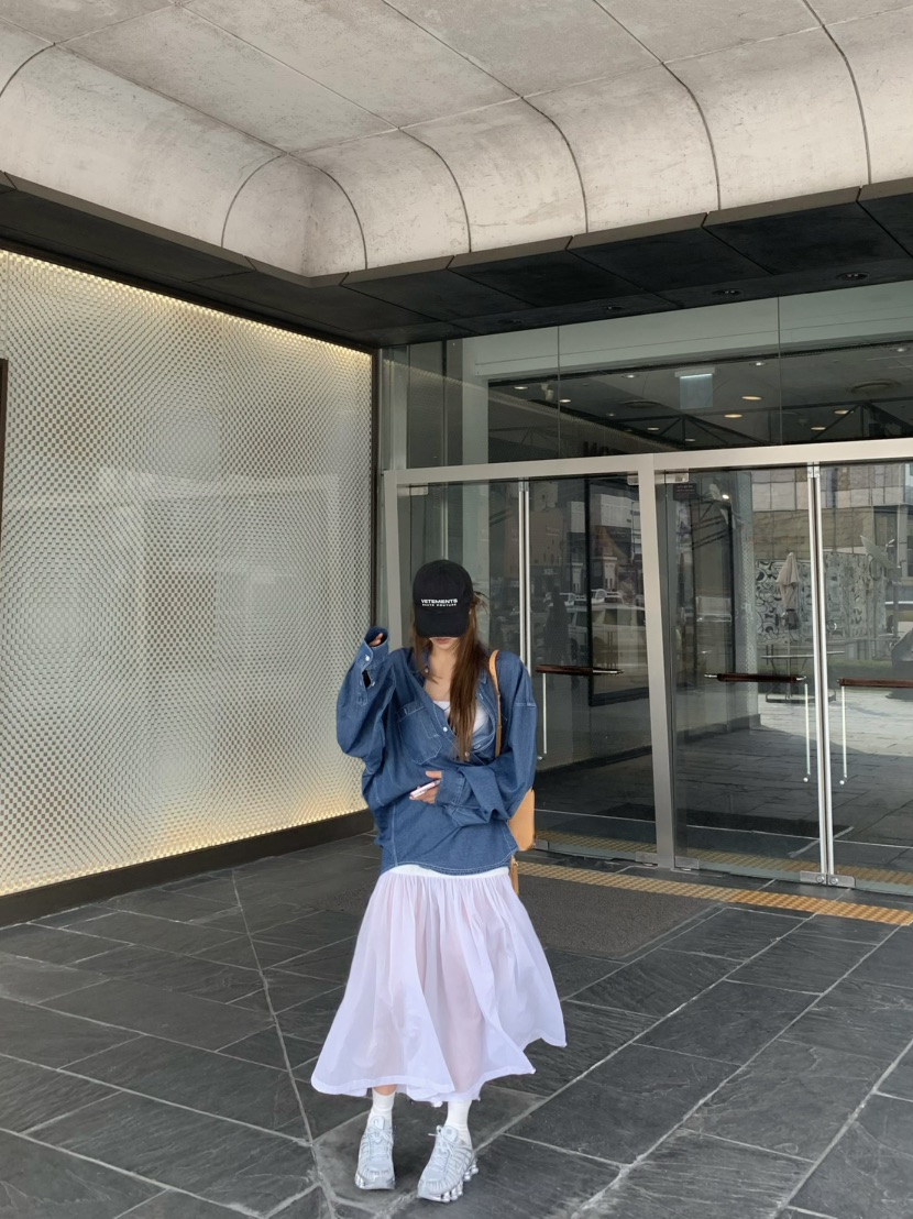 VIRKIN韓國直郵女士新品熱賣真品25春夏推薦人氣襯衫蕾絲衫VIRKIN襯衫/蕾絲衫