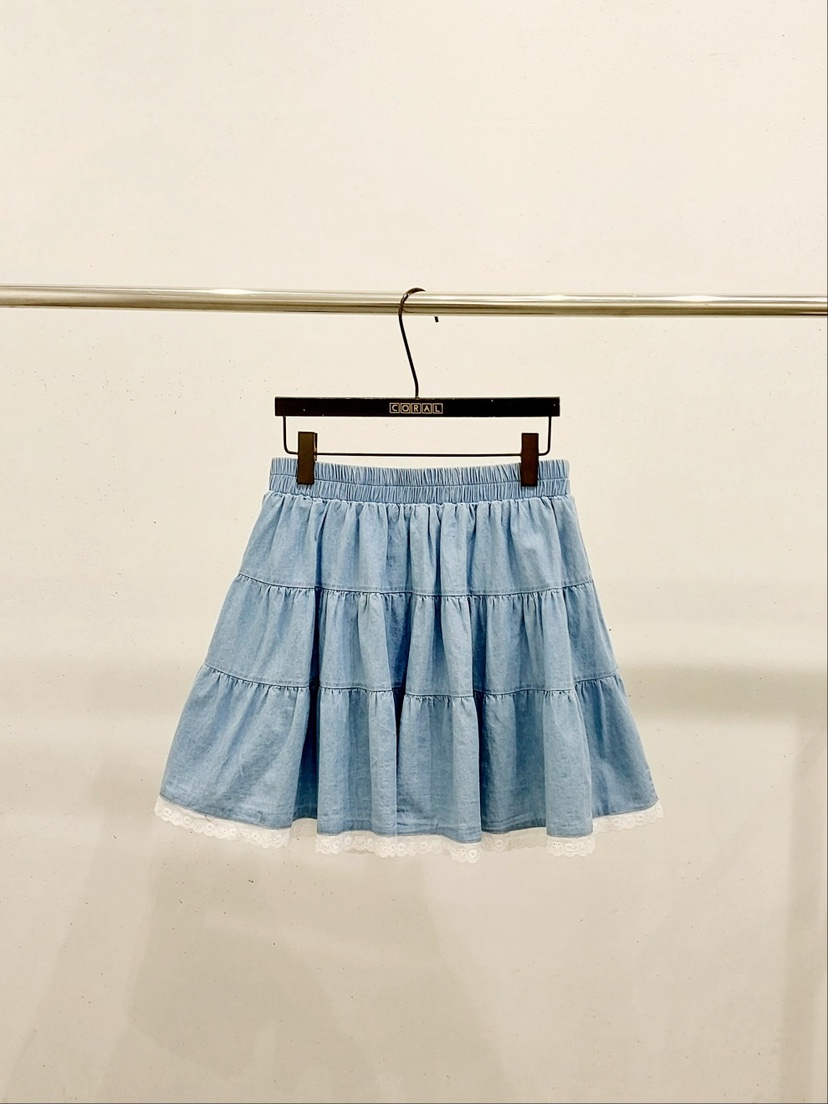 CORAL韓國代購女士新品職業人氣真品25春夏休閑推薦時尚短裙CORAL短裙