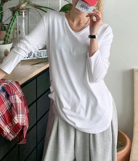 PASTELDEER東大門代購女裝新款真品休閑25春夏熱賣人氣長袖T恤PASTELDEER長袖T恤