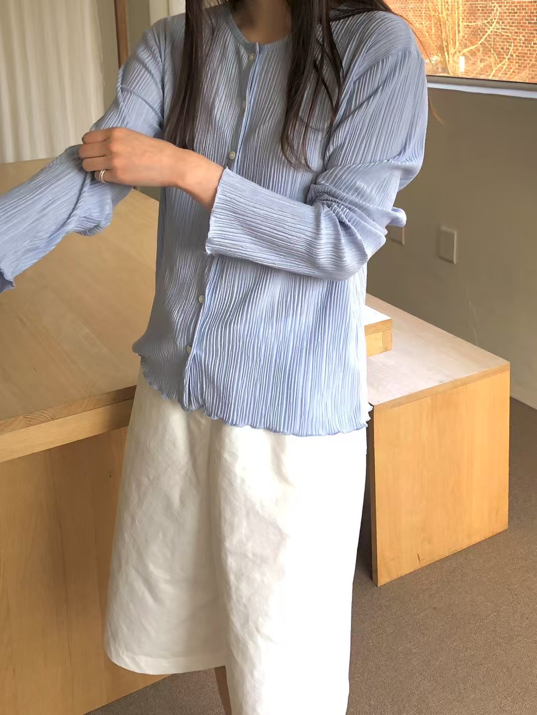 CLOSER韓國代購女士新款真品職業熱賣25春夏推薦休閑針織衫CLOSER針織衫