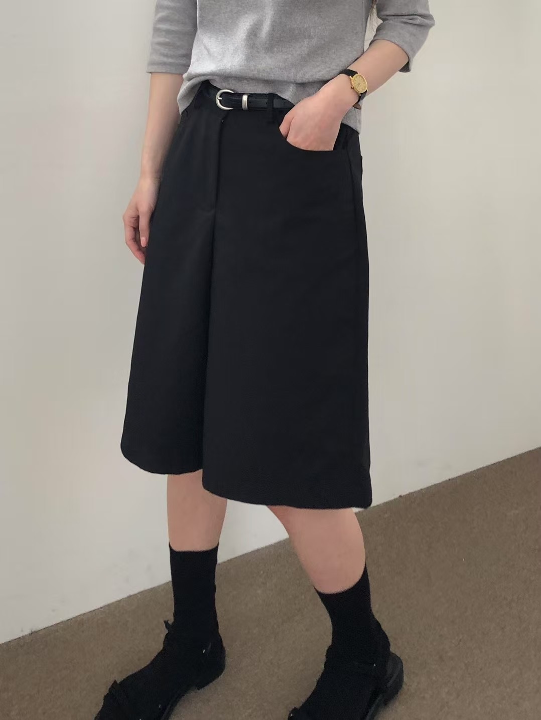CLOSER東大門代購女裝新款25春夏人氣時尚職業推薦休閑短褲CLOSER短褲