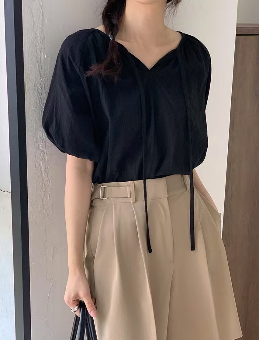 DINING東大門實拍女裝新品人氣休閑推薦職業真品襯衫蕾絲衫DINING襯衫/蕾絲衫