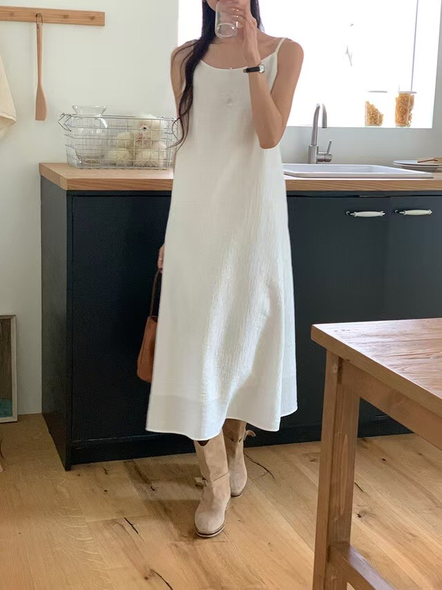 DINING東大門實拍女裝新款真品時尚休閑人氣推薦熱賣連衣裙DINING連衣裙