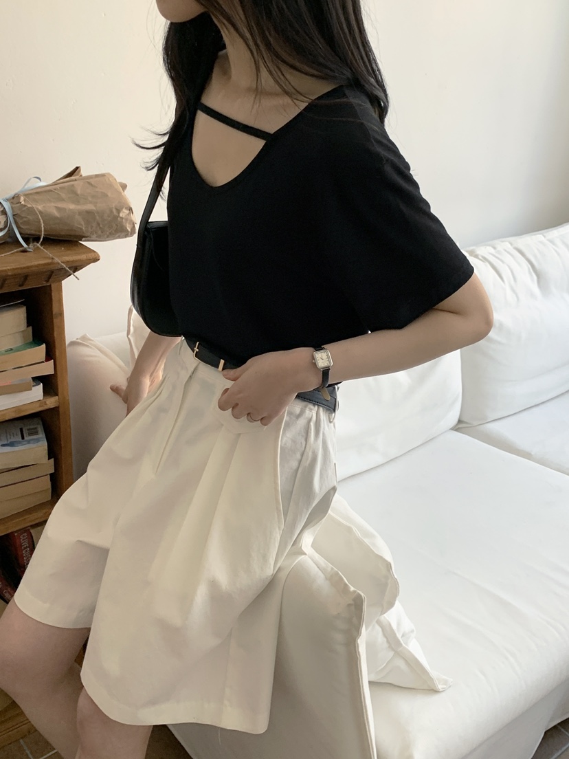 BOUND.A韓國直郵㊣女裝新款熱賣25春夏推薦時尚人氣休閑T恤BOUND.AT恤