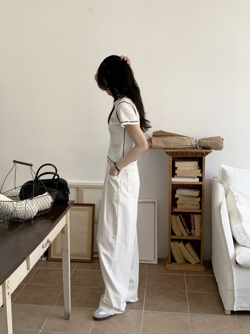 BOUND.A韓國直郵㊣女裝新品熱賣人氣25春夏時尚休閑推薦T恤BOUND.AT恤