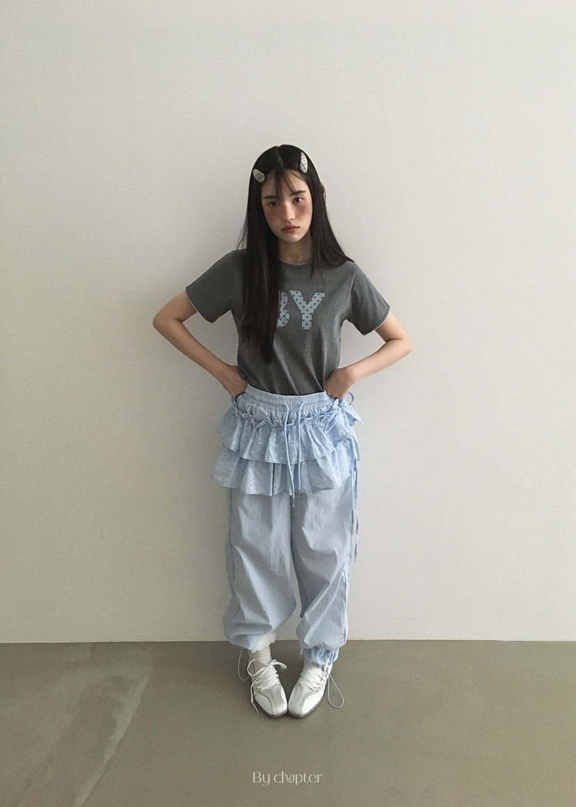BY CHAPTER韓國直郵㊣女裝新品熱賣推薦休閑25春夏人氣T恤ChapterT恤