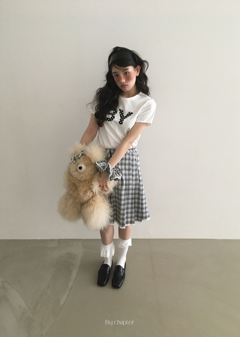 BY CHAPTER韓國直郵㊣女裝新品熱賣推薦休閑25春夏人氣T恤ChapterT恤
