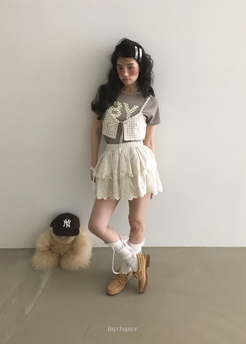 BY CHAPTER韓國直郵㊣女裝新品熱賣推薦休閑25春夏人氣T恤ChapterT恤