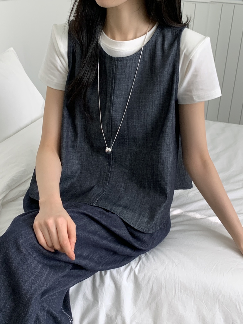 BOUND.A韓國㊣直郵東大門代購女裝新款休閑推薦人氣吊帶背心BOUND.A吊帶/背心