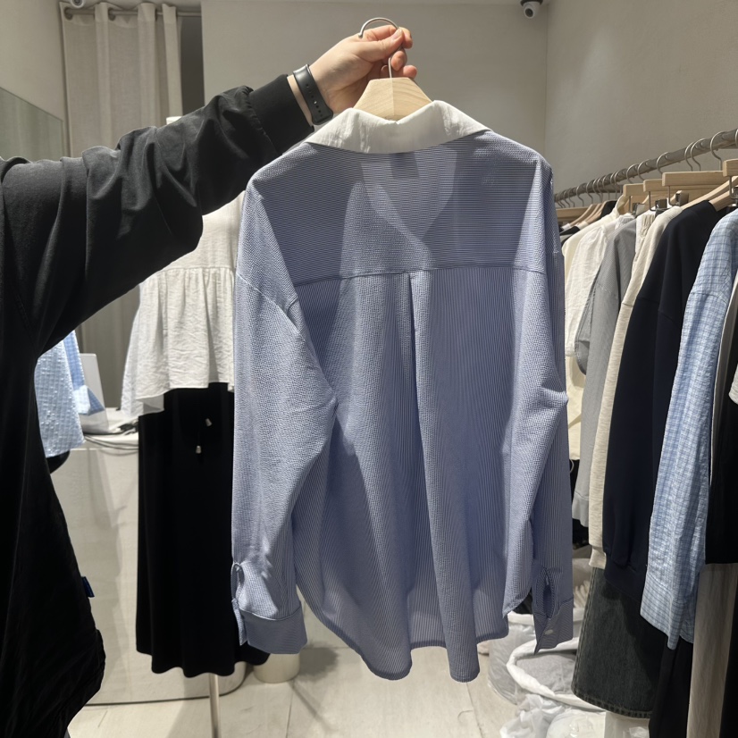 VENICE直郵韓國代購㊣女裝新品25春夏人氣推薦熱賣襯衫蕾絲衫VENICE襯衫/蕾絲衫