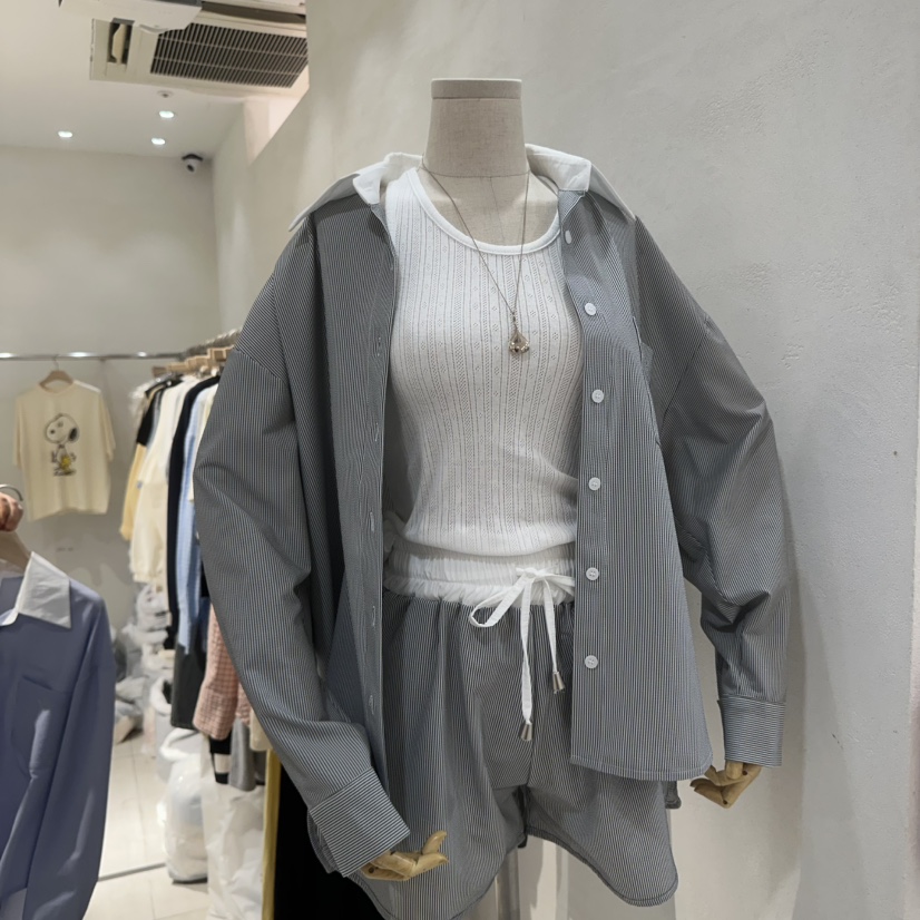 VENICE直郵韓國代購㊣女裝新品25春夏人氣推薦熱賣襯衫蕾絲衫VENICE襯衫/蕾絲衫