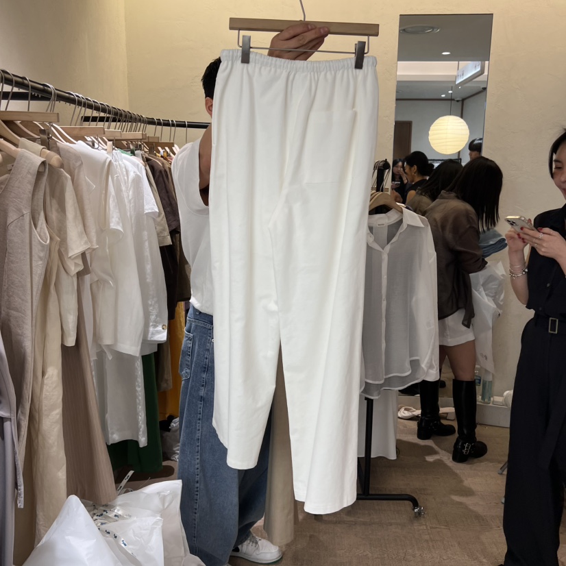 W AND J韓國直郵㊣東大門實拍女裝新款人氣推薦時尚休閑褲W AND J休閑褲