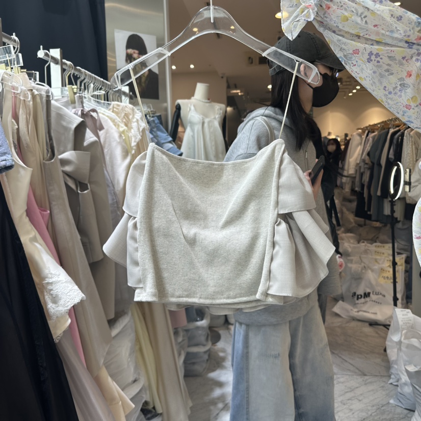 CHEAP-CHIC韓國㊣直郵東大門代購女裝新款25春夏熱賣吊帶背心CHEAP-CHIC/CHARLES THE SECOND吊帶/背心
