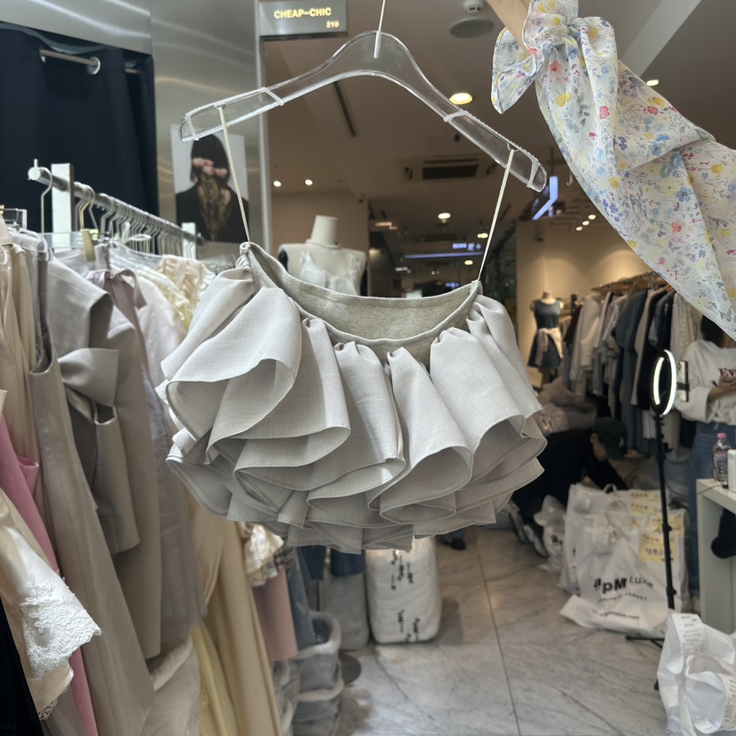 CHEAP-CHIC韓國㊣直郵東大門代購女裝新款25春夏熱賣吊帶背心CHEAP-CHIC/CHARLES THE SECOND吊帶/背心圖色3