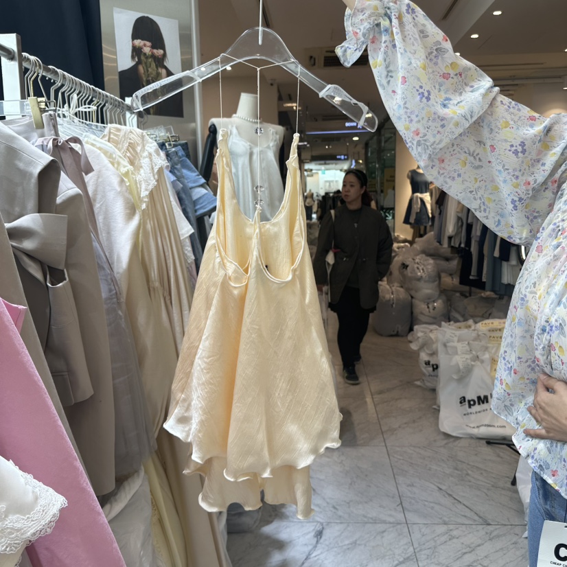 CHEAP-CHIC韓國㊣直郵東大門代購女裝新款休閑熱賣吊帶背心CHEAP-CHIC/CHARLES THE SECOND吊帶/背心