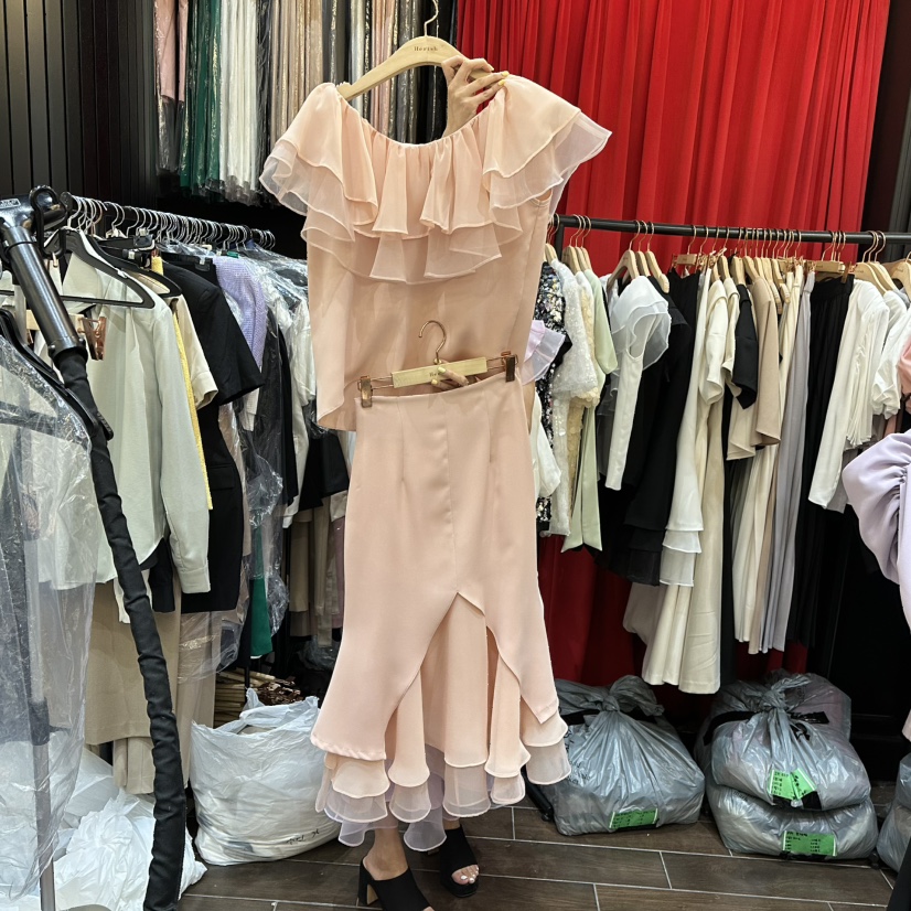 HERISH-HAUTE直郵韓國代購㊣女裝新品熱賣休閑25春夏套裝套裝HERISH-HAUTE套裝圖色2