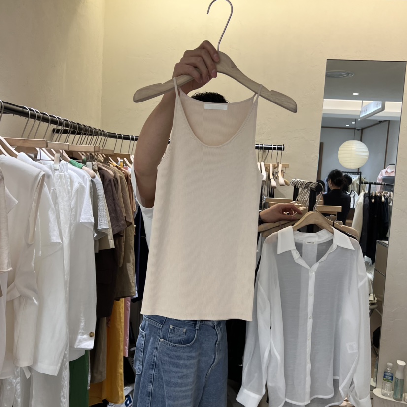W AND J韓國直郵㊣女裝新款休閑熱賣人氣時尚推薦吊帶背心W AND J吊帶/背心