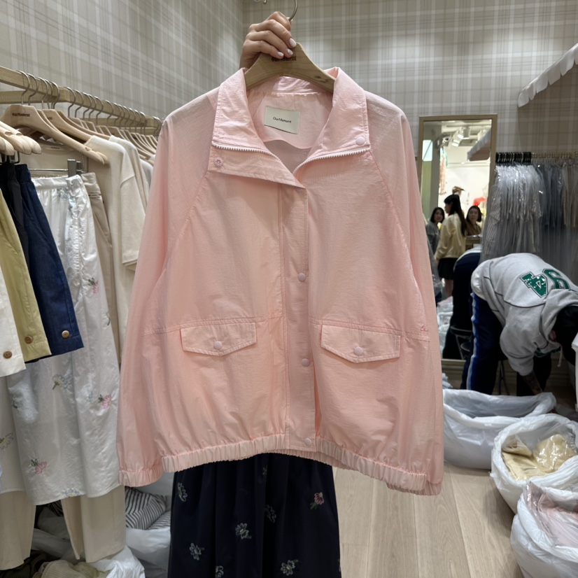 OURMOMENT韓國㊣直郵東大門代購女裝新品休閑人氣25春夏夾克OURMOMENT夾克圖色2