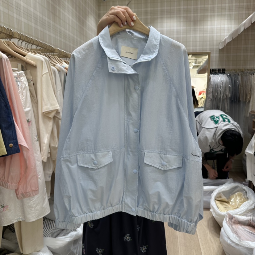 OURMOMENT韓國㊣直郵東大門代購女裝新品休閑人氣25春夏夾克OURMOMENT夾克圖色3