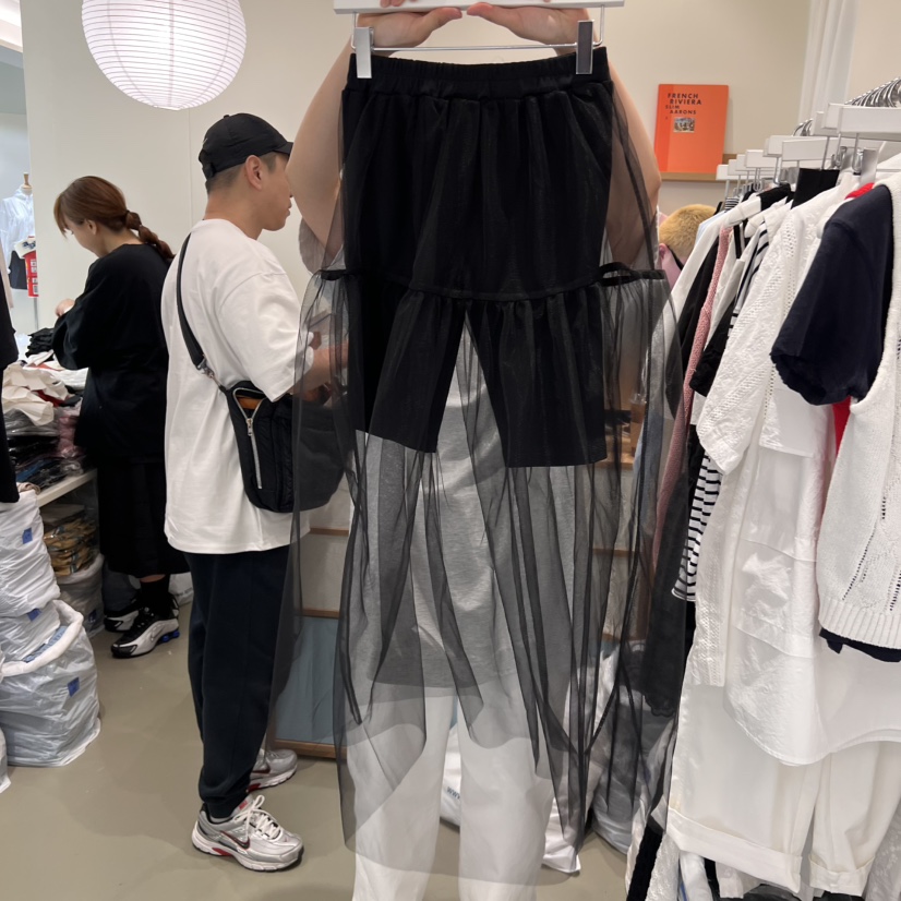 ARE韓國㊣直郵東大門代購女裝新款25春夏時尚推薦半身裙中短裙ARE YOU/ARE半身裙/中短裙