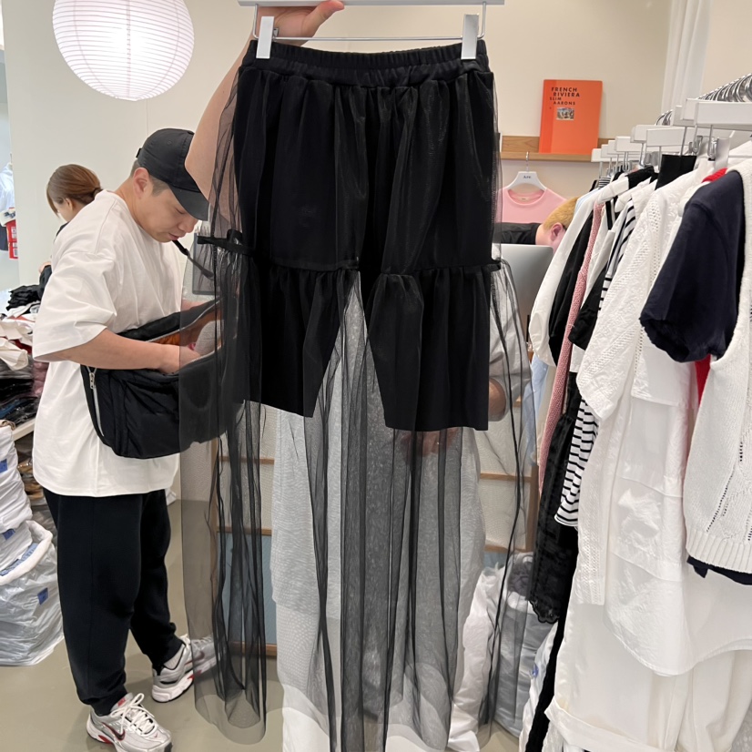 ARE韓國㊣直郵東大門代購女裝新款25春夏時尚推薦半身裙中短裙ARE YOU/ARE半身裙/中短裙