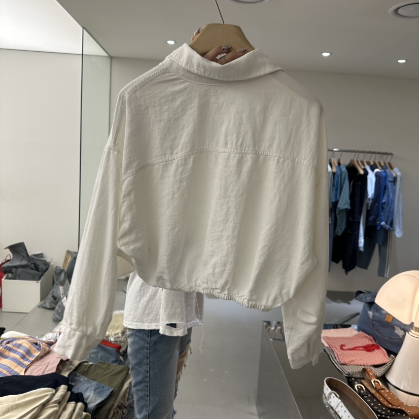 VAULT韓國直郵㊣東大門實拍女裝新品推薦人氣熱賣休閑夾克亞麻VAULT夾克