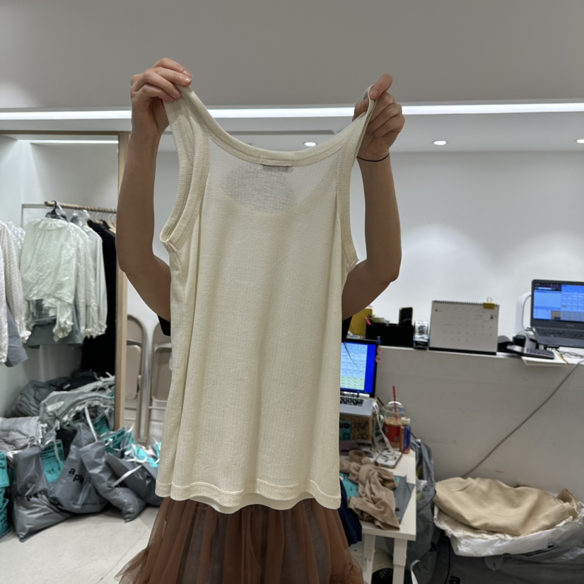 DAILYJUD韓國直郵㊣東大門實拍女裝新款25春夏休閑吊帶背心DAILY JUD吊帶/背心