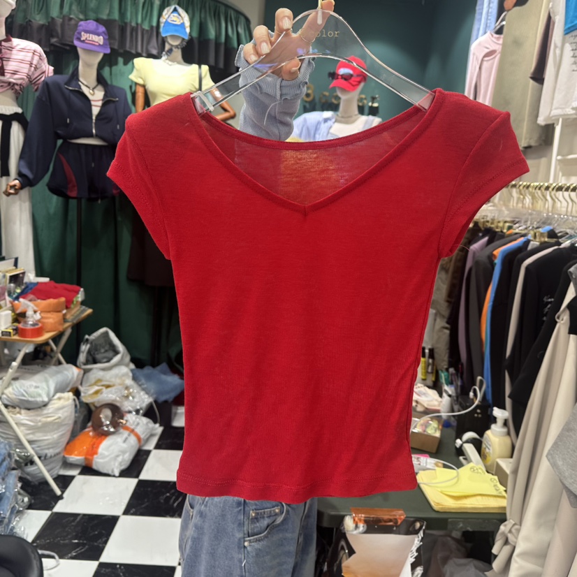 3COLOR韓國直郵㊣女裝新款推薦T恤Three colorT恤圖色2