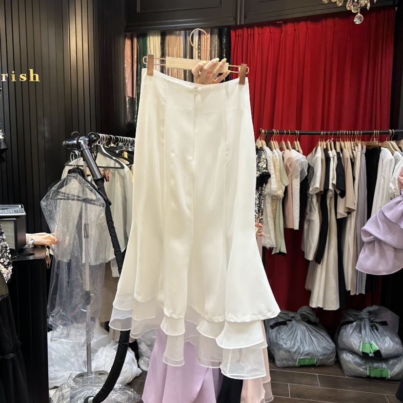 HERISH-HAUTE直郵韓國代購㊣女裝新款休閑推薦25春夏人氣長裙HERISH-HAUTE長裙