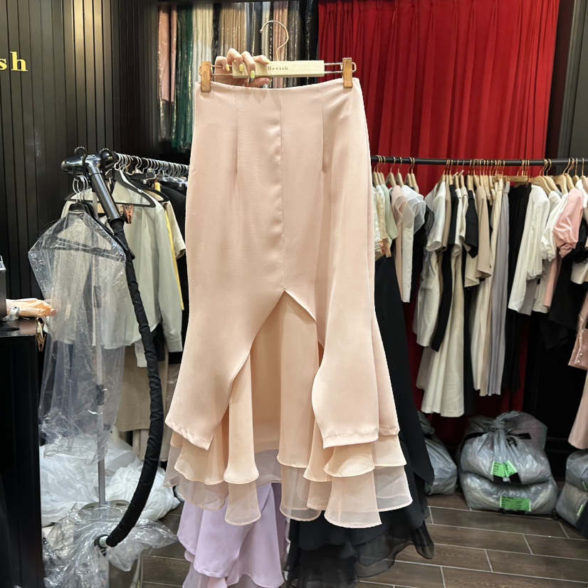 HERISH-HAUTE直郵韓國代購㊣女裝新款休閑推薦25春夏人氣長裙HERISH-HAUTE長裙圖色3
