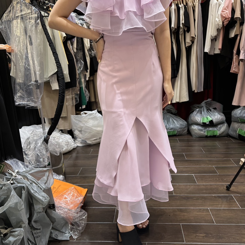 HERISH-HAUTE直郵韓國代購㊣女裝新款休閑推薦25春夏人氣長裙HERISH-HAUTE長裙圖色4