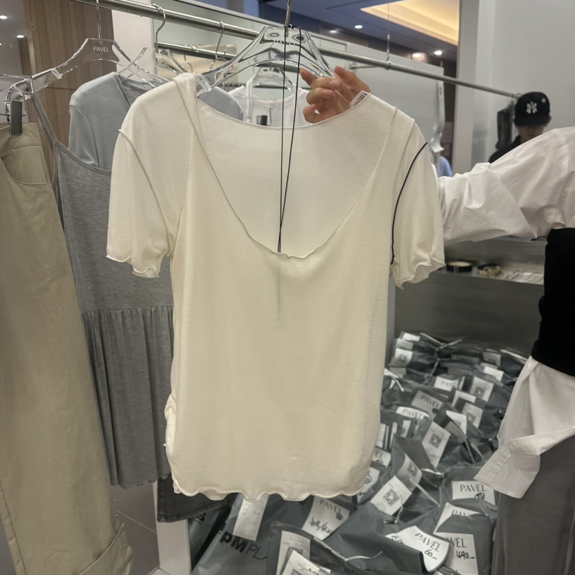PAVEL直郵韓國代購㊣女裝新款熱賣時尚25春夏推薦套裝兩件套PAVEL套裝