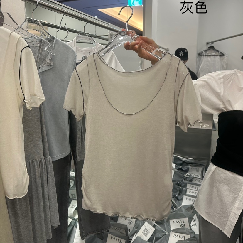 PAVEL直郵韓國代購㊣女裝新款熱賣時尚25春夏推薦套裝兩件套PAVEL套裝圖色3