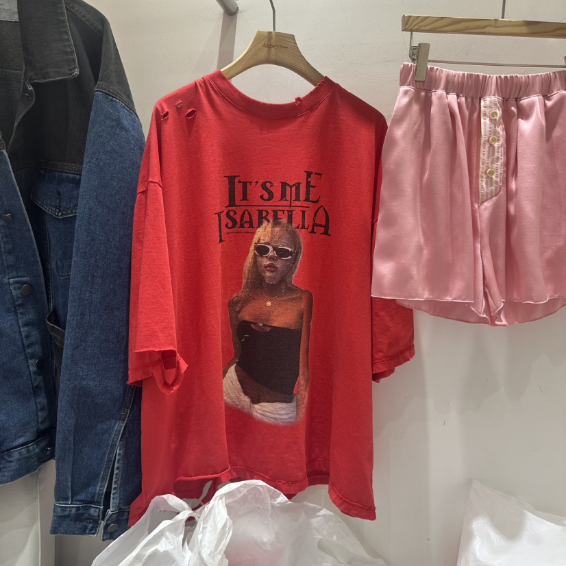 ABBEYLEE直郵韓國代購㊣女裝新款熱賣人氣25春夏時尚推薦T恤ABBEYLEET恤