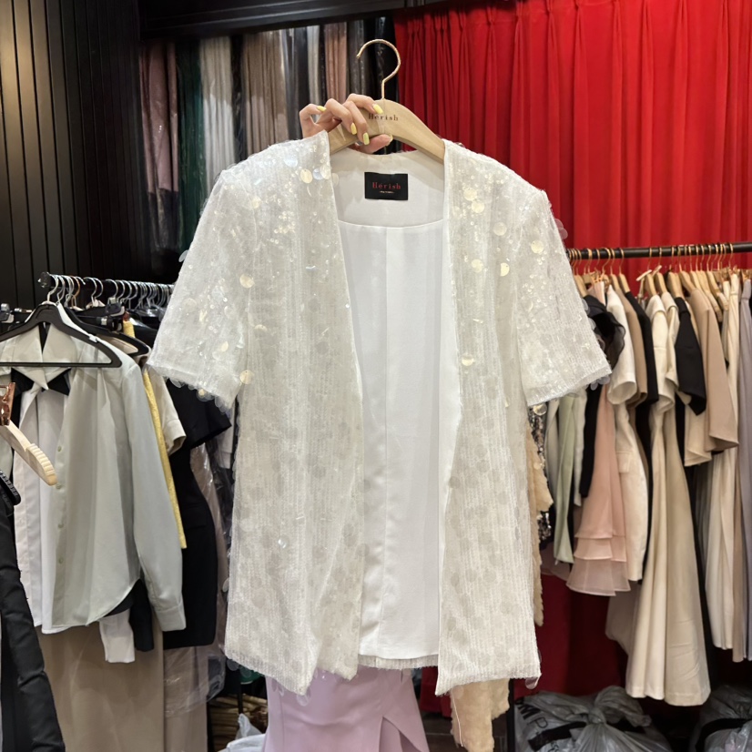 HERISH-HAUTE韓國直郵㊣東大門實拍女裝新品25春夏休閑夾克HERISH-HAUTE夾克圖色2