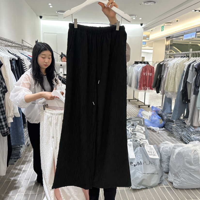 VIVE韓國直郵㊣女裝新款休閑時尚人氣熱賣25春夏推薦休閑褲VIVE休閑褲圖色3