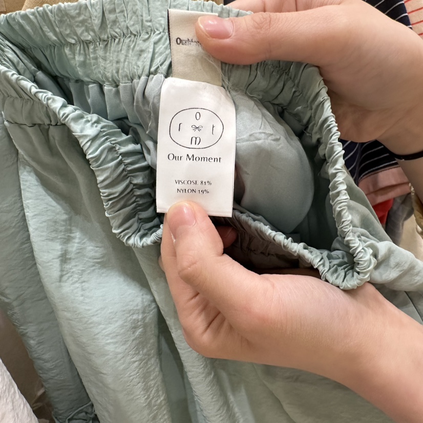 OURMOMENT韓國㊣直郵東大門代購女裝新品時尚25春夏人氣長裙OURMOMENT長裙